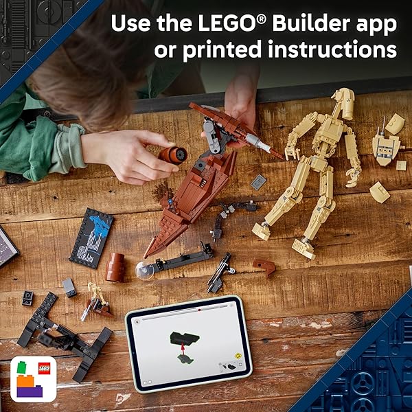 LEGO STAR WARS: THE PHANTOM MENACE BATTLE DROID WITH STAP – BUILDING & LEARNING TOY FOR BOYS & GIRLS, AGES 12+ – STAR WARS TOY & MODEL KIT – GIFT IDEA FOR BIRTHDAYS – 75428