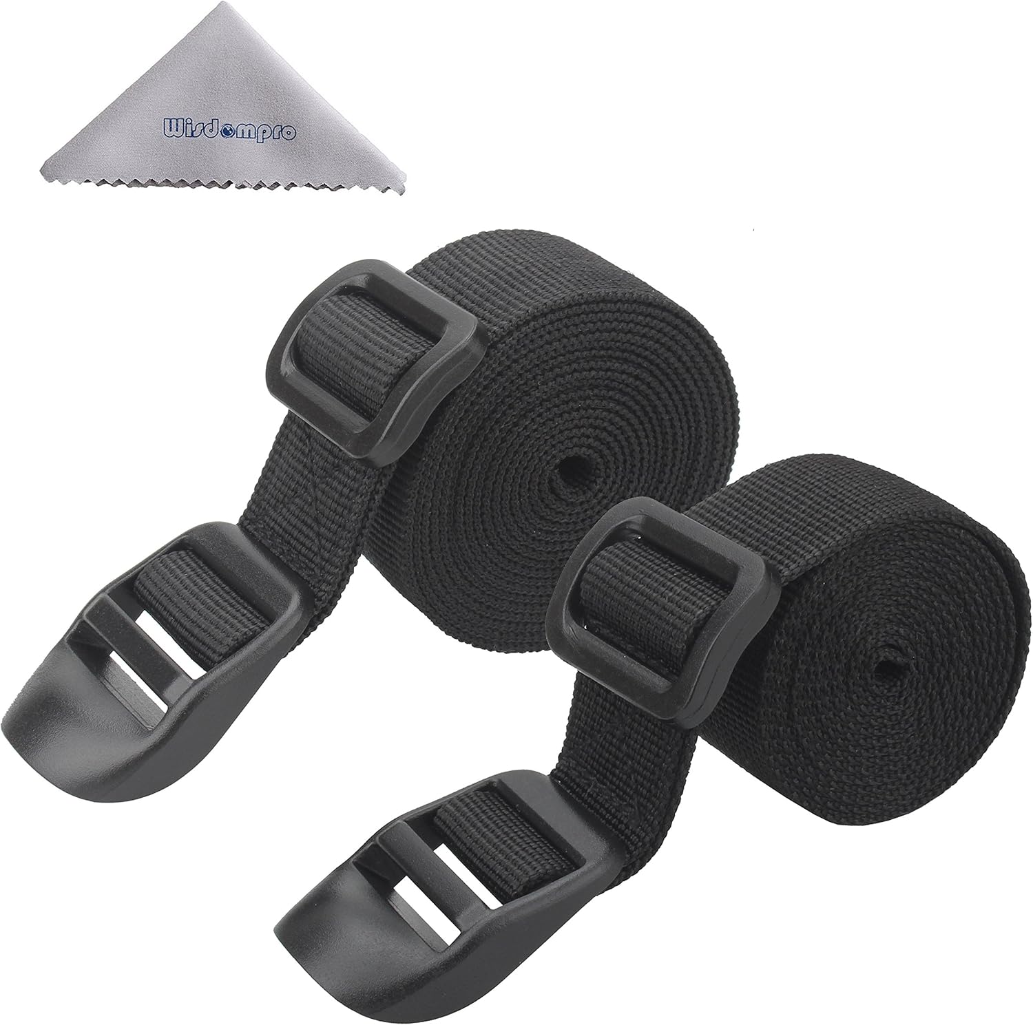 Sleeping Bag Strap, Luggage Strap, Wisdompro 2Pack of
