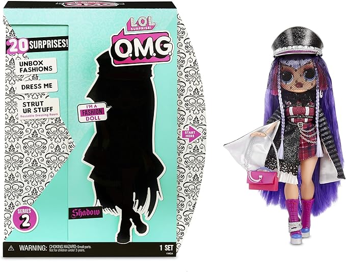 omg winter disco shadow doll