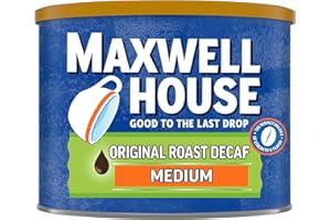 Maxwell House Decaf Original Medium Roast Ground Coffee (22 oz Canister)
