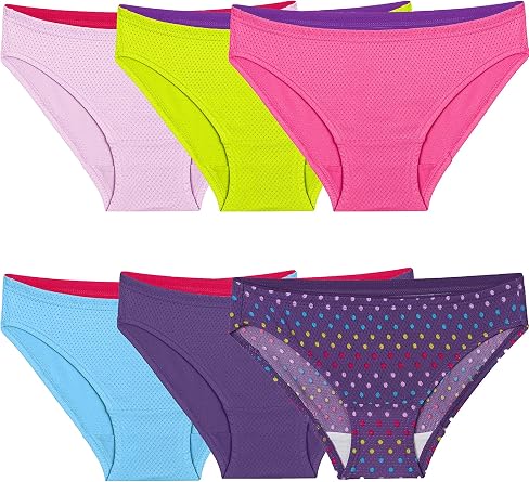 Fruit Of The Loom Mädchen Sport-BH (2er Pack) – Unsichtbar Unter Kleidung, Verstellbare Träger & Herausnehmbare Pads
