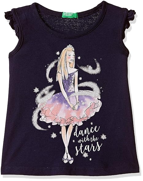 Baby Girls Plain Regular fit T-Shirt