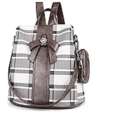 ZOCAI Backpack Purse for Women Fashion Backpack Purses PU Leather Daypacks Anti-Theft Shoulder Bag Satchel Purse