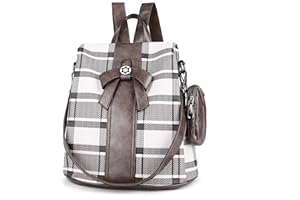 ZOCAI Backpack Purse for Women Fashion Backpack Purses PU Leather Daypacks Anti-Theft Shoulder Bag Satchel Purse