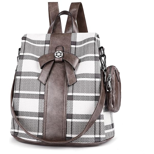 Amazon.com: Sursee Fashion Backpack Purse for Women PU 