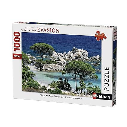 Ravensburger 87459 Puzzle Plage De Palombaggia Corse 1000 Pièces