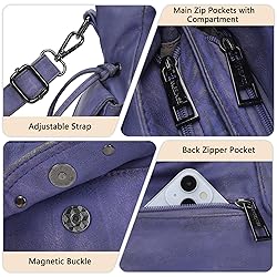 Angel Kiss Hobo Bag for Women Retro Leather Purses