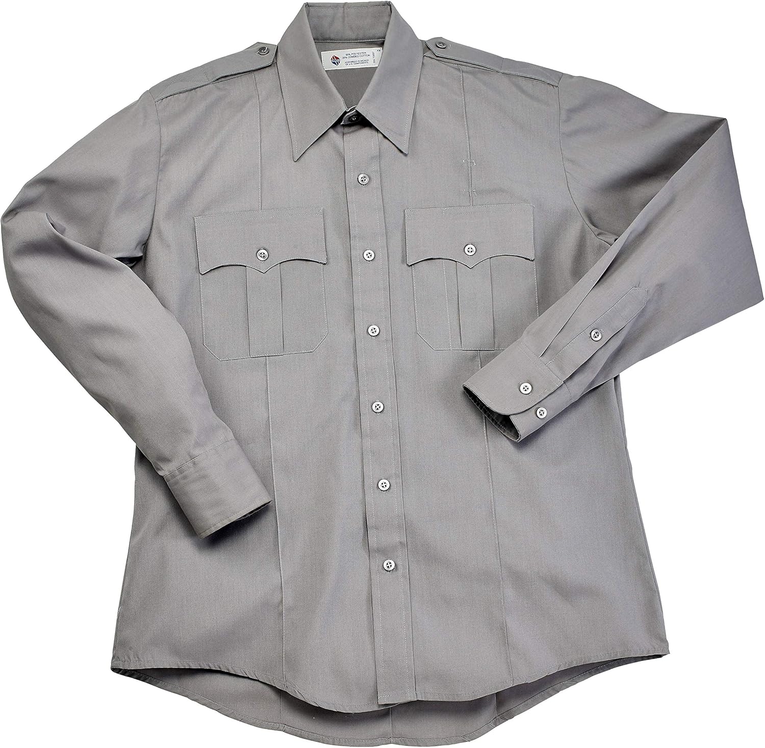 Liberty Uniform Long Sleeve Police Shirt 65 Polyester