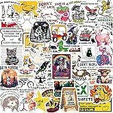 Funny Stickers for Adults 238 PCS - Holographic Sarcastic Meme Decals | Waterproof Vinyl Laptop Stickers, Water Bottle, Phone, Kindle | No Repeats