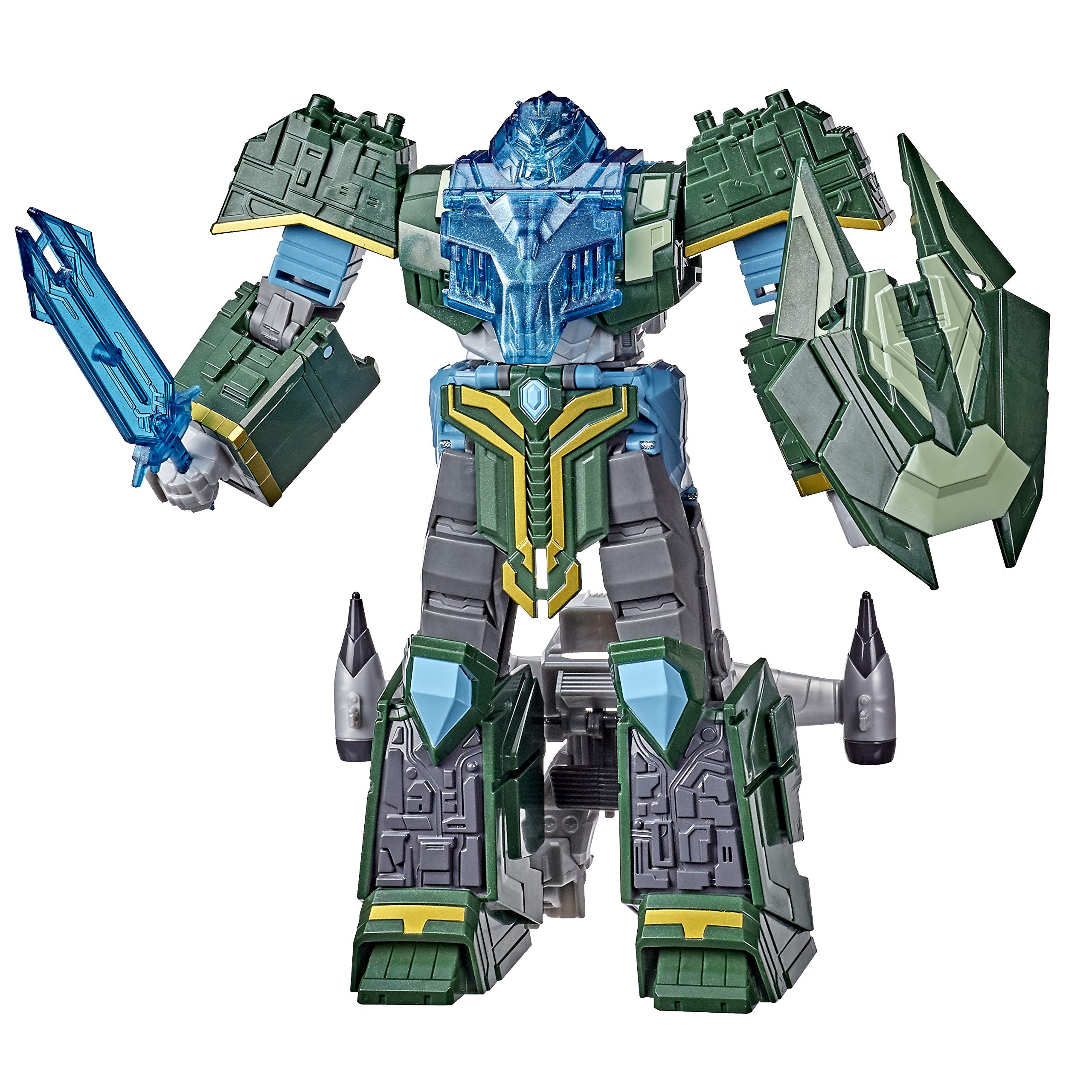 Transformers Bumblebee Cyberverse Adventures Ultimate Iaconus Action Figure, Energon Armour, Ages 6 and Up, 22.5-cm, Black