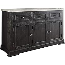 Amazon.com - Acme Nolan Server in White Marble and Salvage