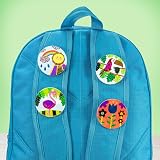 Galt Foil Badges Craft Kit for Kids Multicolor 10 Badges Ages 6+ view 3