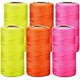 Amazon.com: Amylove 6 Roll Mason Nylon String 500 Feet Nylon Braided ...