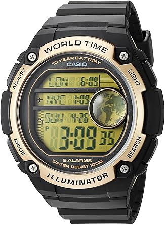 Casio De los hombres Watch Youth Reloj AE-3000W-9A: Amazon.es: Relojes