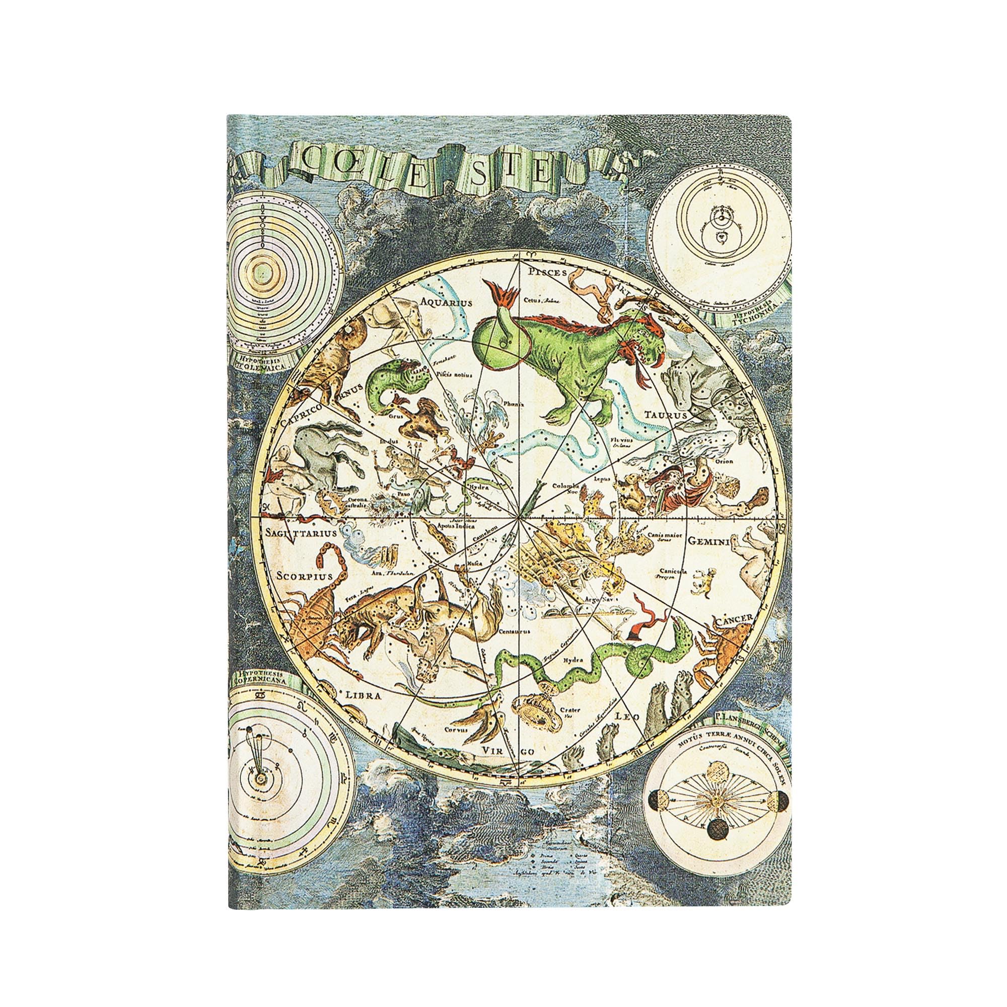 Paperblanks Softcover Flexis Celestial Planisphere | Lined | Midi (130 × 180 mm)