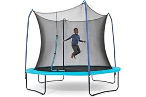 Bestway Xtreme Air 10FT 12FT 15FT Outdoor Trampoline for Kids and Adults, No-Gap Security Enclosure Net, Foam-Padded Poles, Fast & Easy Assembly, ASTM Approved, 2-Year Warranty