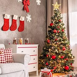 Brizled Silver Christmas Tree
