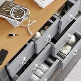 Blisswood 3 Piece Bedroom Furniture Set Grey, Wardrobe & Chest of Drawers view 6