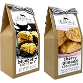 Rabbit Creek Scone Mix Variety Pack of 2 &ndash; Blueberry and Cherry Almond Cream Scone Mix