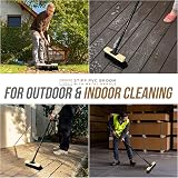 Newman and Cole 10 Wave Stiff PVC Broom with Metal Handle Heavy Duty view 6