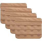 Tamlien Bra Extender 2 Hook/3 Hook/4 Hook/5 Hook, Soft and Comfortable Bra Extension