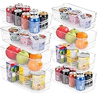 Utopia Home Set of 8 Pantry Organizers-Includes 8 Organizers (4 Large & 4 Small Drawers)-Organizers for Freezers…