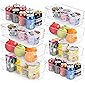Utopia Home Set of 8 Pantry Organizers-Includes 8 Organizers (4 Large & 4 Small Drawers)-Organizers for Freezers…
