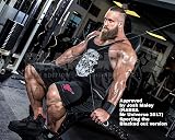 BEAR GRIP Weight Lifting Wrist Wraps 18in 3in Pair Black view 8