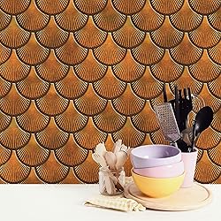 Mosaicowall Peel and Stick Backsplash self Adhesive