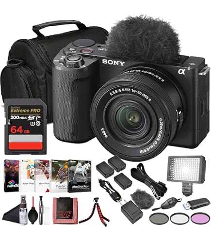 Amazon.com : Sony ZV-E10 II Mirrorless Camera with 16-50mm + 55
