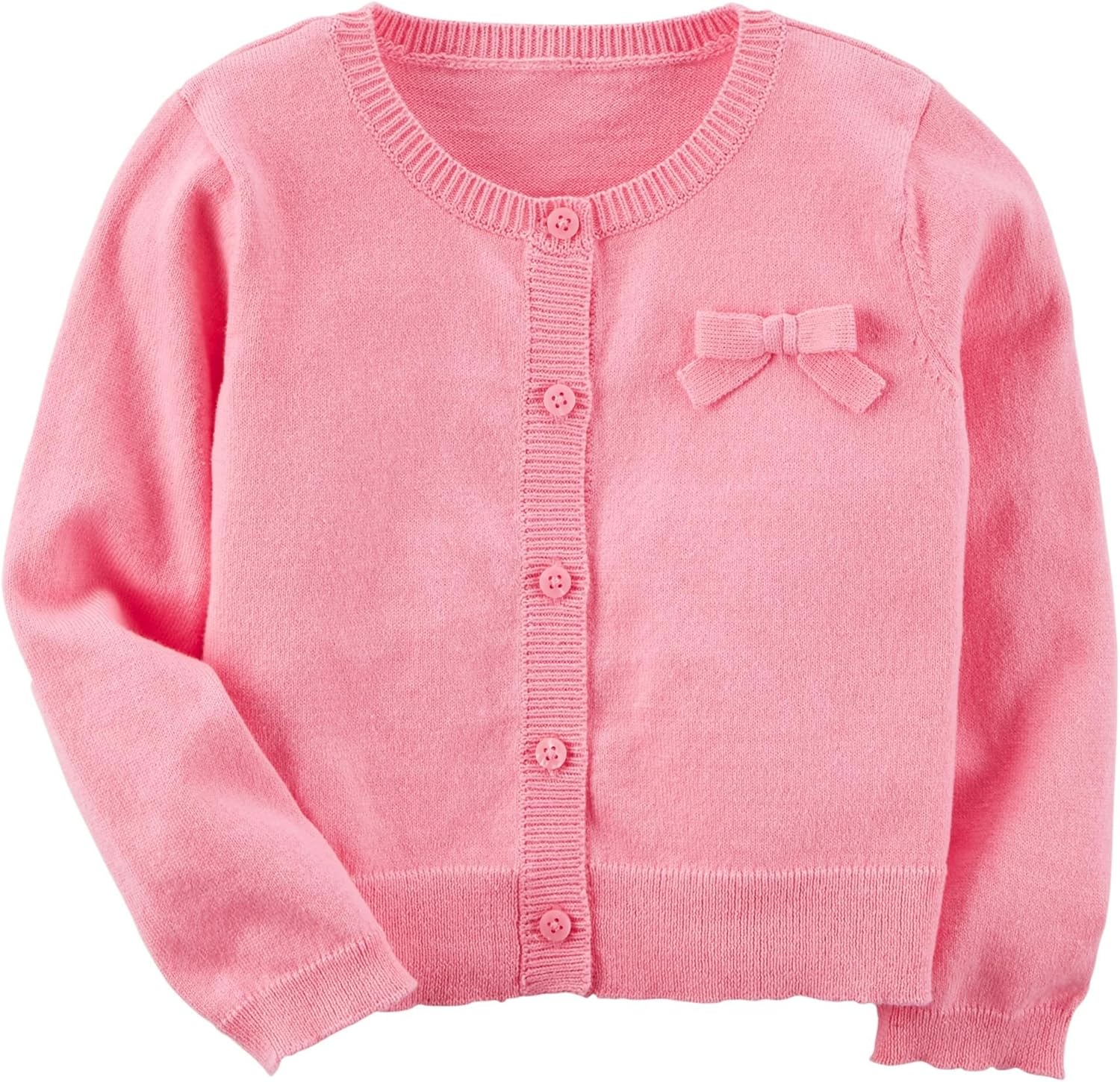 newborn pink cardigan