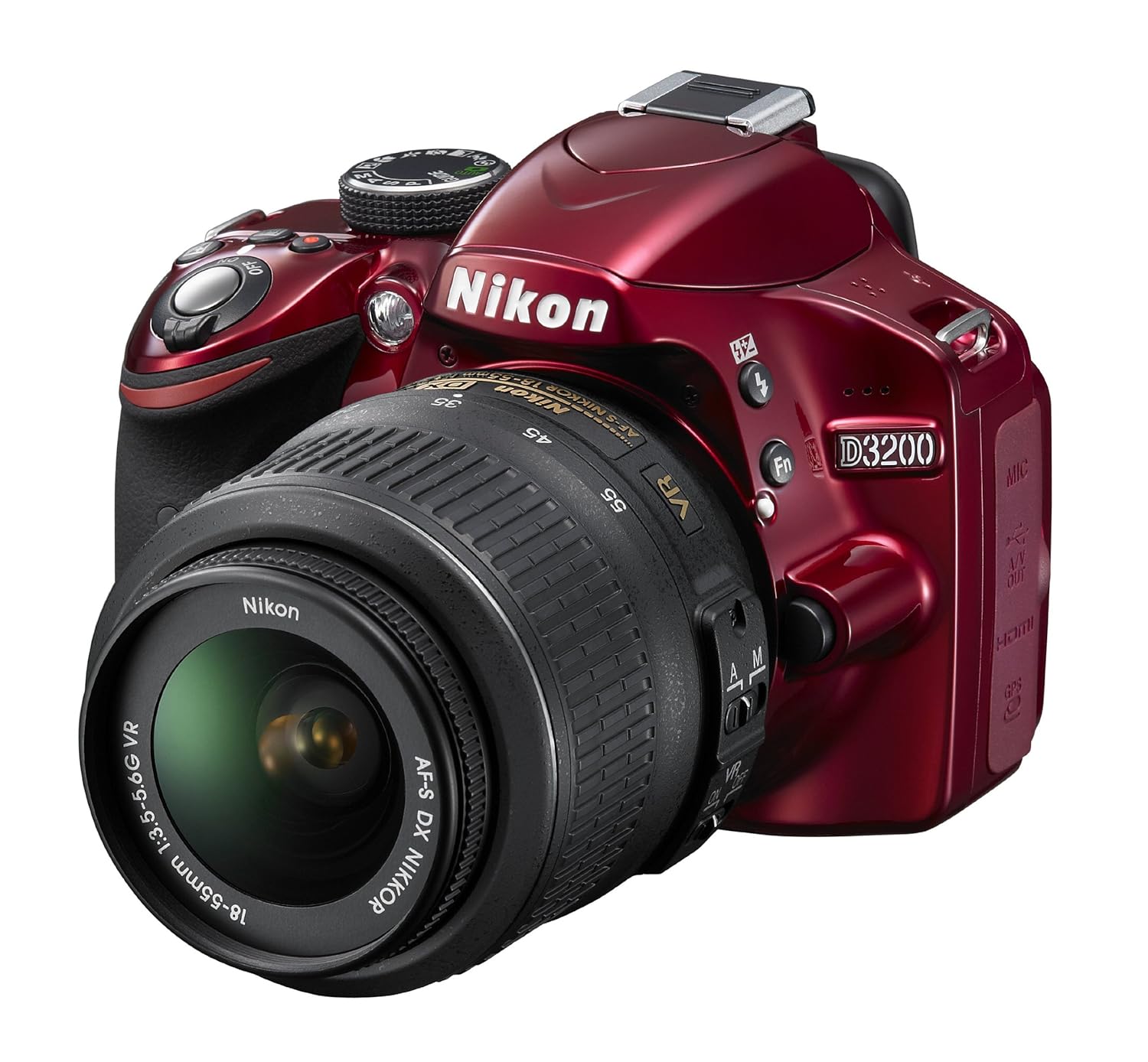 Nikon D3200 18-55 VR Kit - Cámara Digital (24,2 MP, SLR Camera Kit ...
