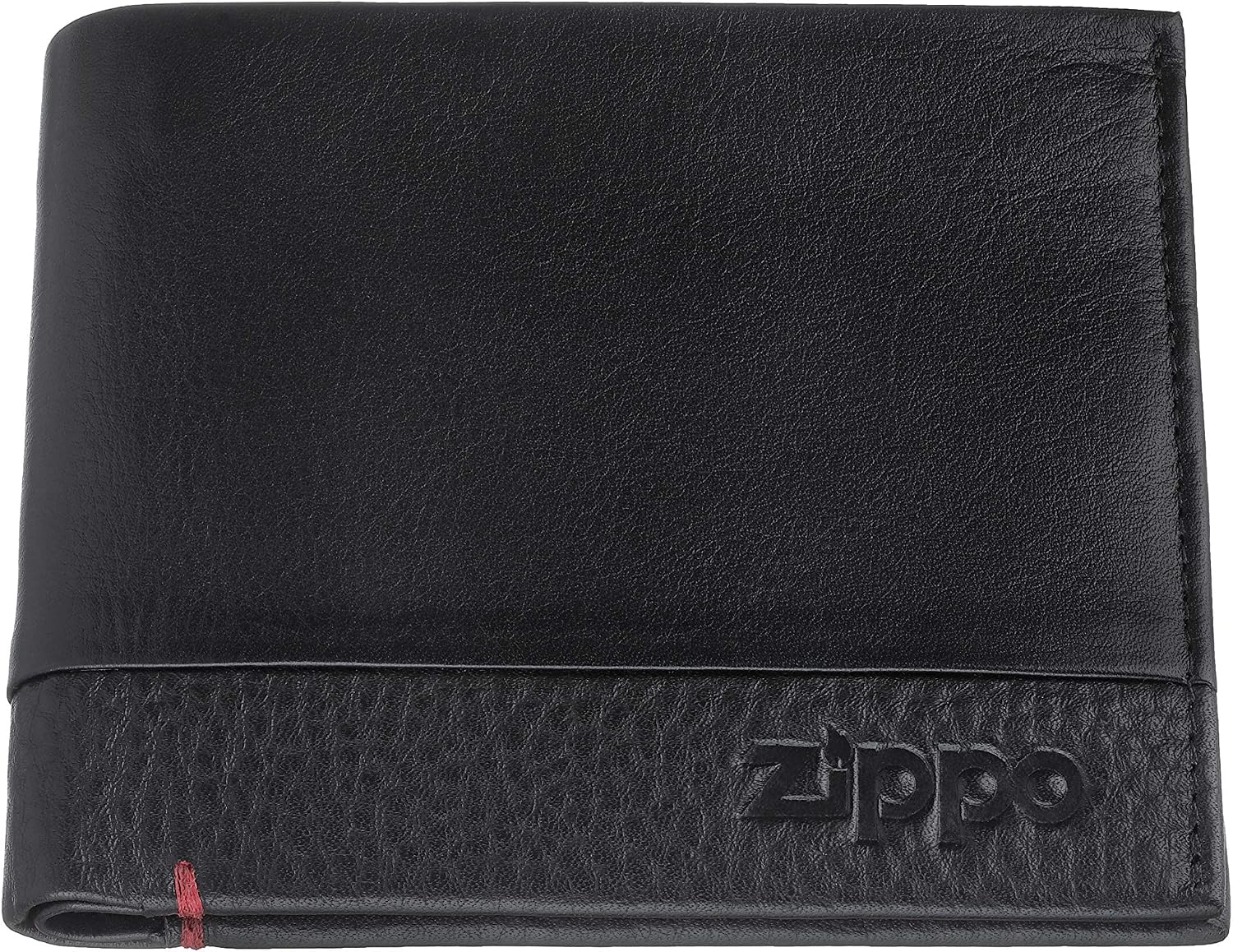 Zippo Tri-Fold Wallet, Made of High Quality Nappa Leather, Ideal for Credit Cards, Landscape Format, RFID Protection, Unisex
