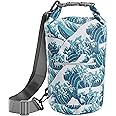 Skog Å Kust DrySåk Waterproof Floating Dry Bag with Exterior Zippered Pocket | for Kayaking, Rafting, Boating, Swimming, Camping, Hiking, Beach, Fishing | 10L & 20L Sizes