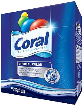 Coral Feinwaschmittel Optimal Color Waschpulver, 4er Pack 18 WL (4 x 18 WL)