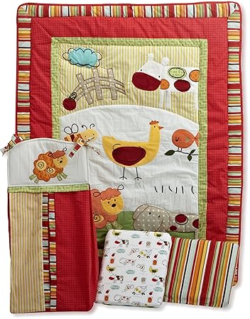 farm animal baby bedding