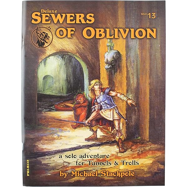 【X1】TUNNEL & TROLLS Tunnels & Trolls Solo Adventure 13: Deluxe Sewers of