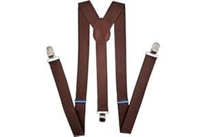 Navisima Men Adjustable Elastic Y Back Style Suspenders