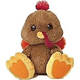 Aurora World Taddle Toes Stuffins Turkey Plush, 10"