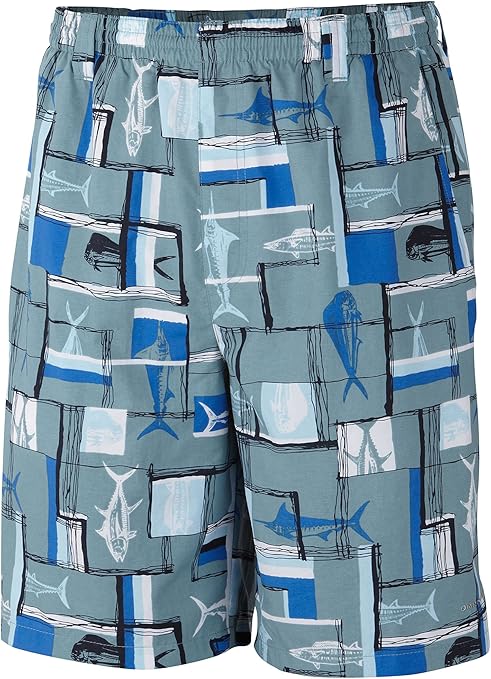 Amazon.com: Columbia Sportswear Men's Backcast II Printed Shorts, Storm