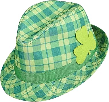 st patrick's day fedora hat