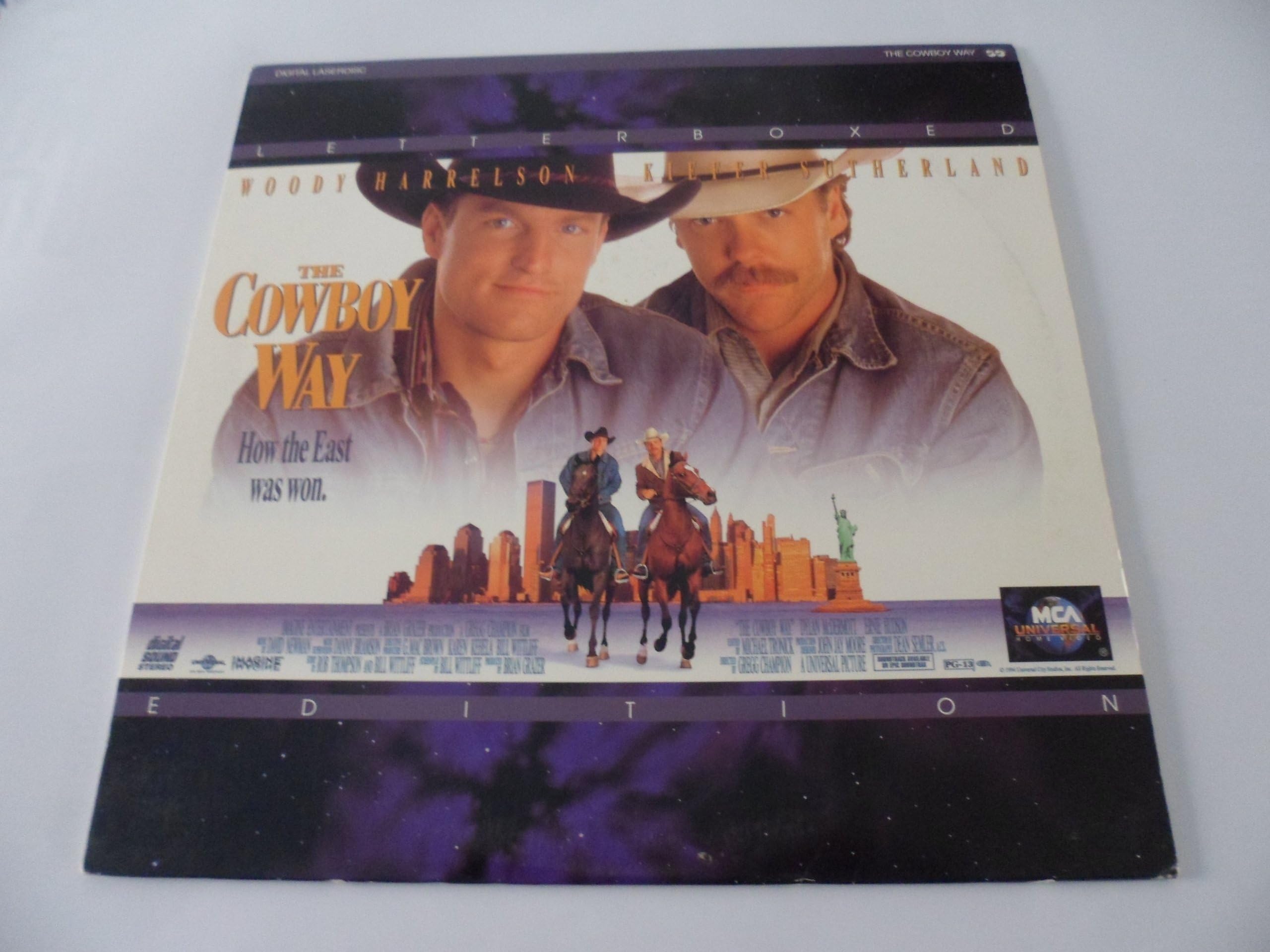 The Cowboy Way (LASER DISC, NOT DVD)