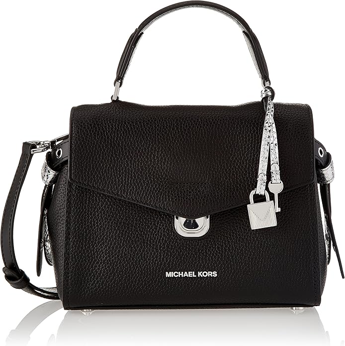Michael Kors Womens Bristol Sm Th Satchel Satchel Black Michael Kors Womens Bristol Sm Th Satchel Satchel Black