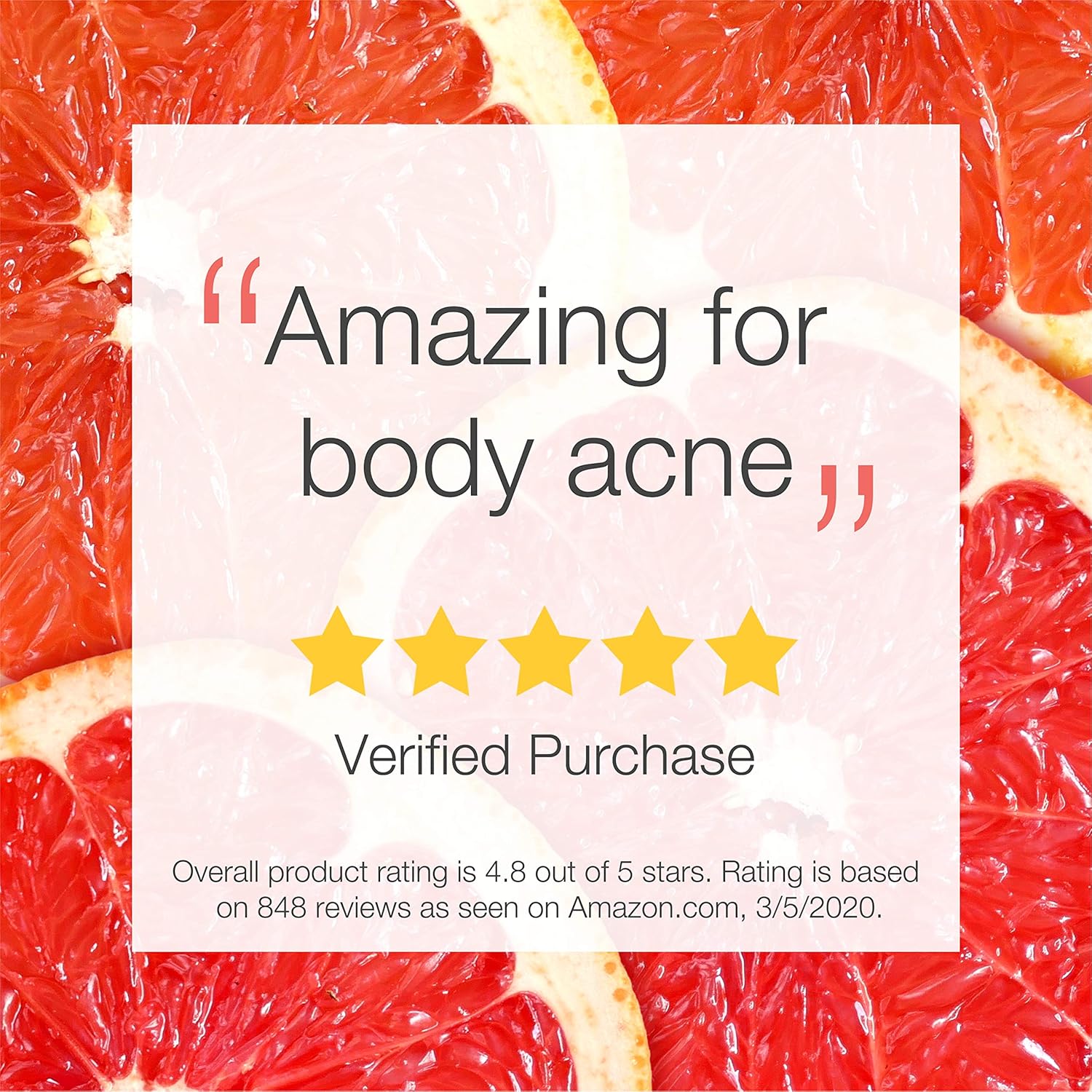 Neutrogena Body Clear Acne Treatment Body Wash with Salicylic Acid Acne Medicine, Pink Grapefruit Body Acne Cleanser to Prevent Breakouts on Back, Chest & Shoulders, 8.5 fl. oz (Pack of 3) : Beauty