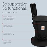 Ergobaby Adapt Carrier SoftTouch Cotton Onyx Black 3 Positions Newborn view 3