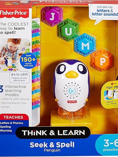 fisher price seek and spell penguin