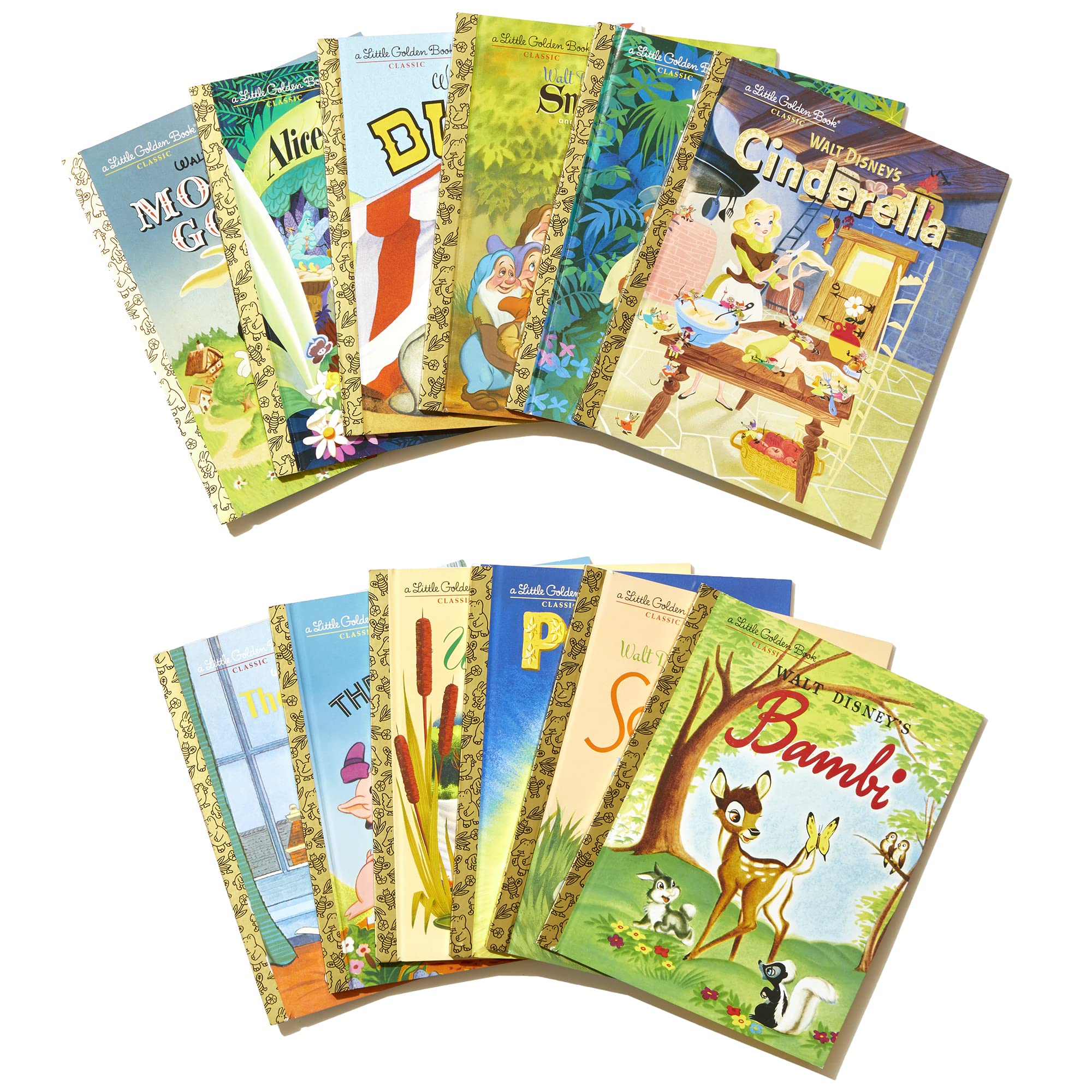 12 Beloved Disney Classic Little Golden Books (Boxed Set) 12 Beloved Disney Classic Little Golden Books (Boxed Set) Hardcover
