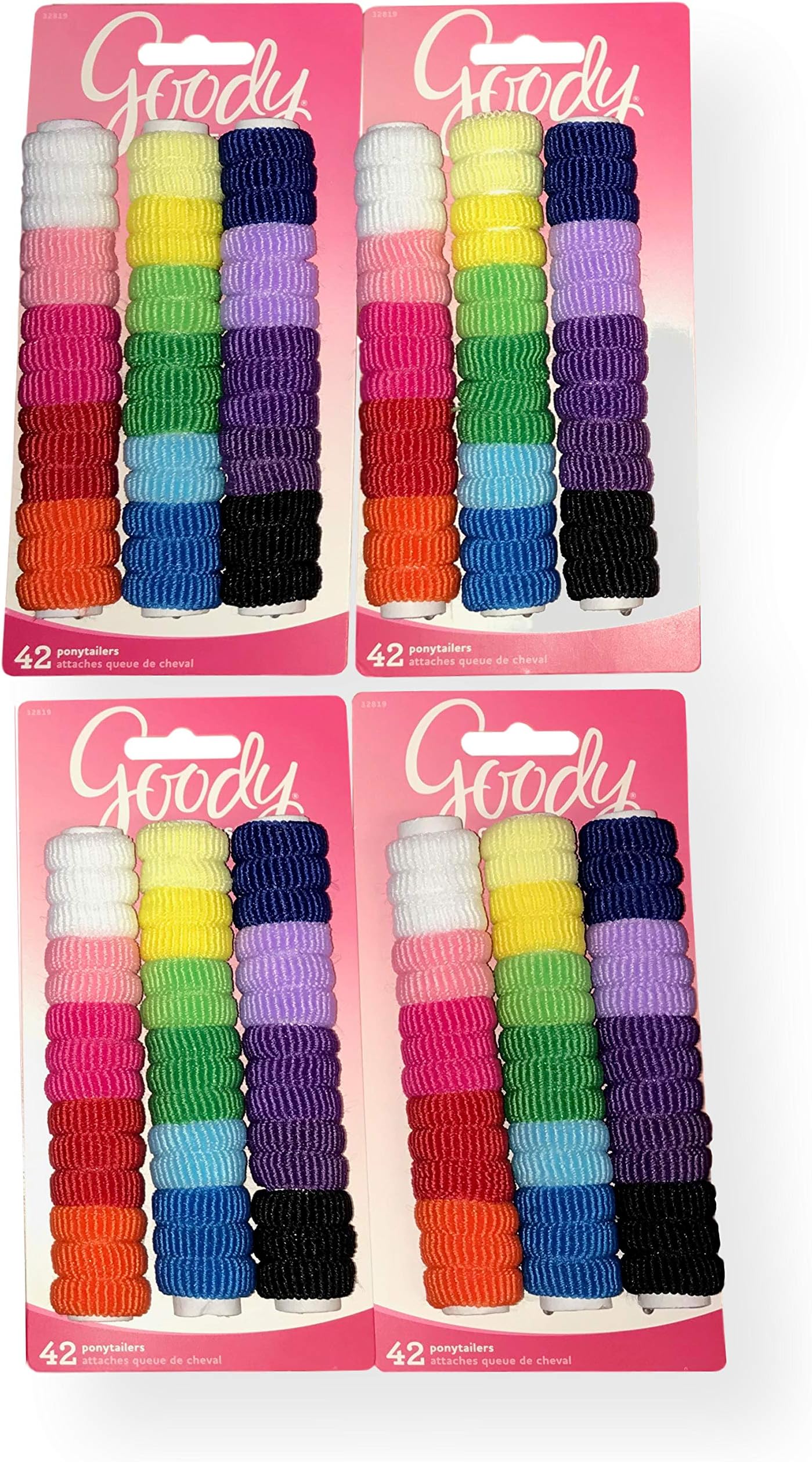 Goody Ouchless Ponytailer, Tiny Terry, 42 Count by Goody Ouchless