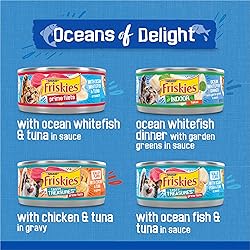 Purina Friskies Wet Cat Food Variety Pack, Oceans