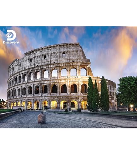 Amazon.com: CVPuzzles Ancient Rome's Iconic Colosseum 504 Piece